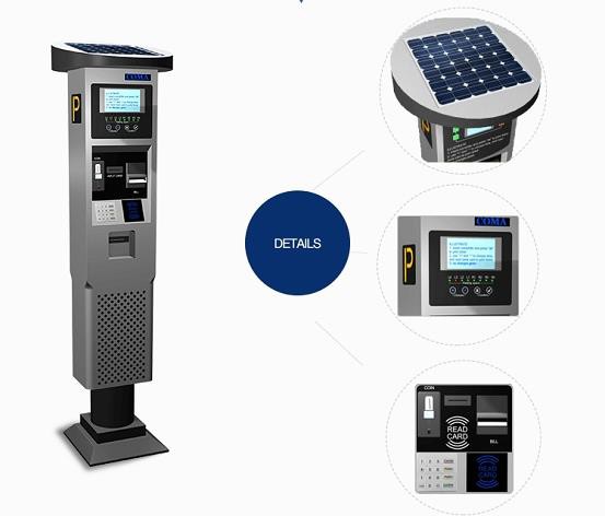 Parkiranje mašina Smart solarna Powered ulica auto Parking satove